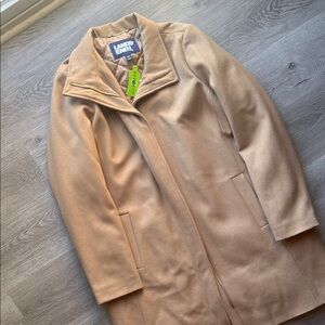 Lands' End Tan Coat